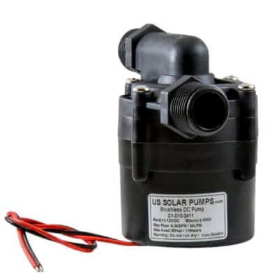 C1D Circulating Pump 12V Front | C1D Solar Pump 12V Front |